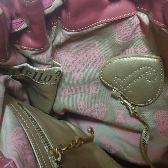 Juicy Couture y2k Vintage Pink Daydreamer Shoulder Bag - Picture 14 of 16